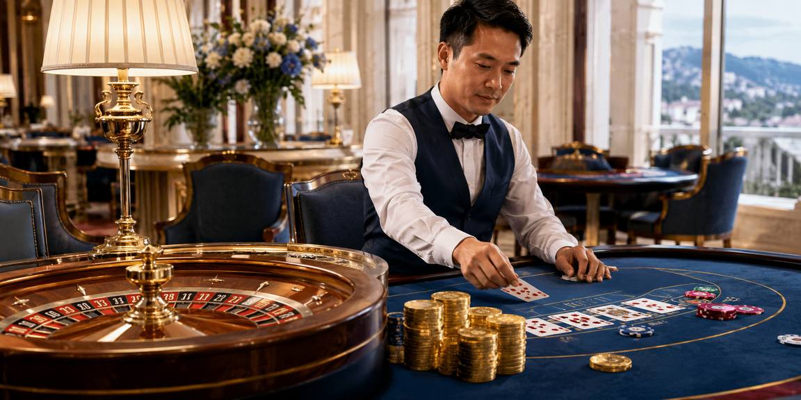 gooo88 Mô tả chi tiết về bàn Baccarat Ngân Hàng tại gooo88